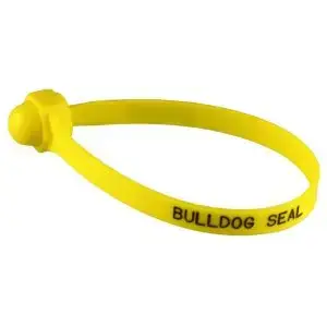 21cm Bulldog Seal Standard Numbered Yellow 1000pcs
