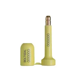 ISO 17712 Bolt Seal Standard Numbered Yellow 200pcs