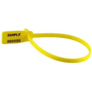27cm Smartlock Seal Standard Numbered Yellow 1000pcs