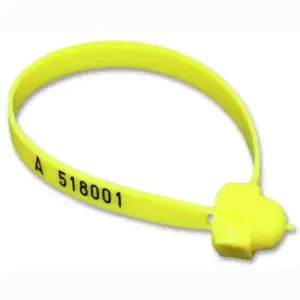 21cm Bulltip Seal Standard Numbered Yellow 1000pcs