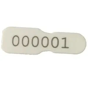White TBS4 - Numbered