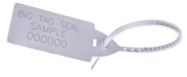 Acme White Big Tag Seal