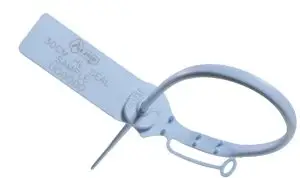 Acme HL Seal in blue – tamper-evident pull-tight security seal