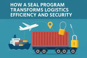 Seal program transforms logistics with secure container transport using tamper evident seals across shipping, road freight, and air cargo