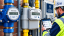 Water and gas meter seals protecting utility infrastructure from tampering.